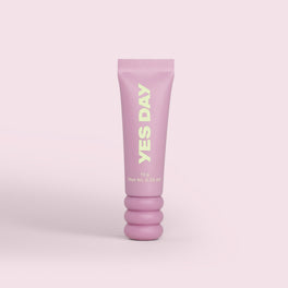 YES DAY Lip Sweetie Lip Mask in signature pastel tube on a soft background.