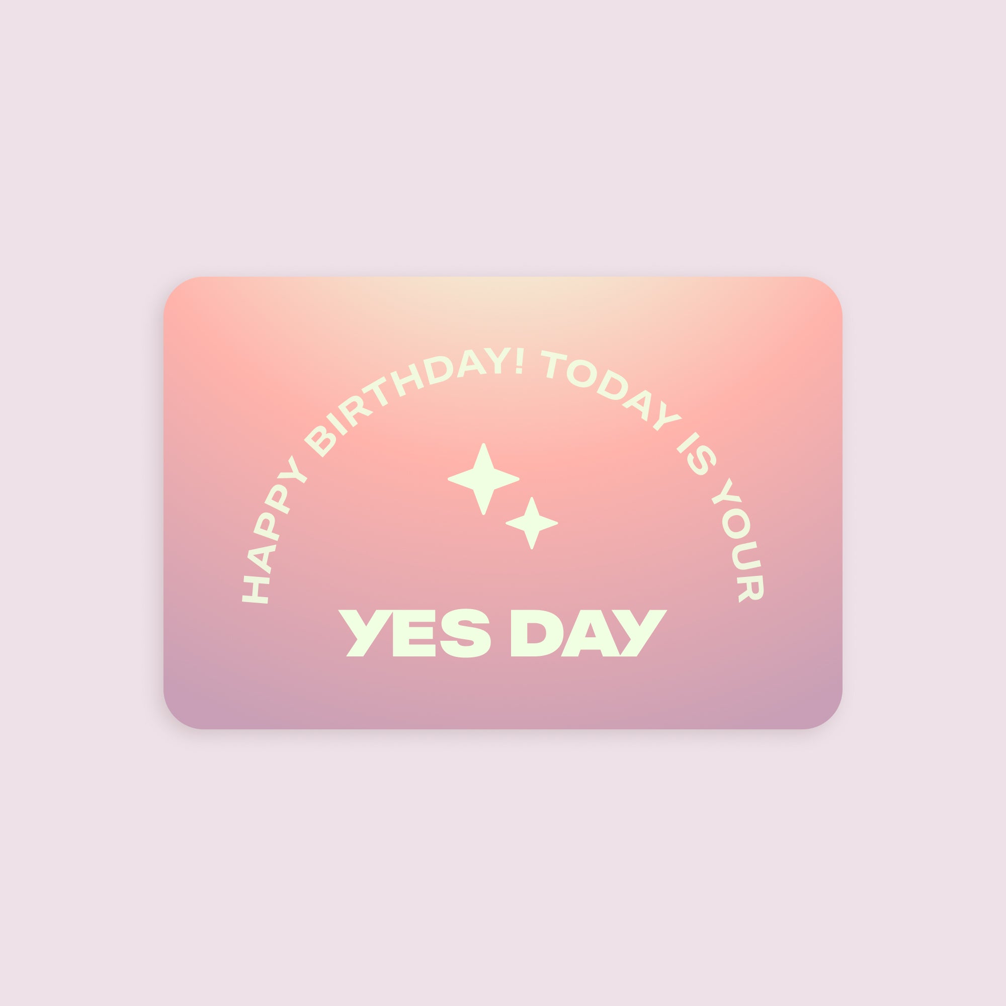 YES DAY EGift Card